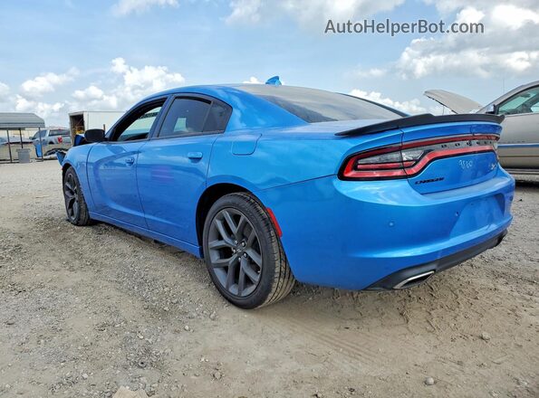 2C3CDXBG7PH579860 2023 DODGE CHARGER Синий Задняя левая четверть