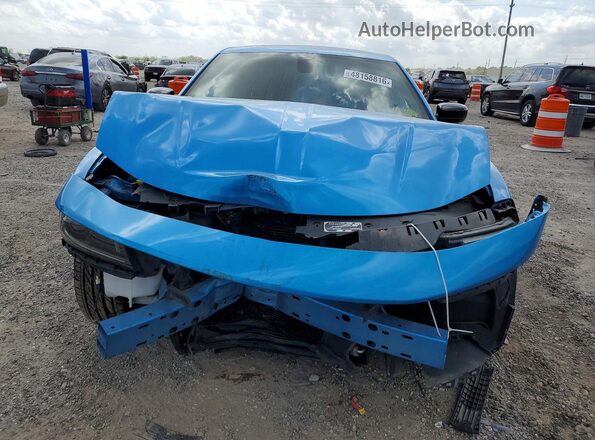 2C3CDXBG7PH579860 2023 DODGE CHARGER Синий Вид спереди