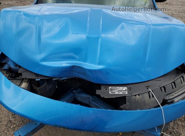 2C3CDXBG7PH579860 2023 DODGE CHARGER Синий Вид задней части салона