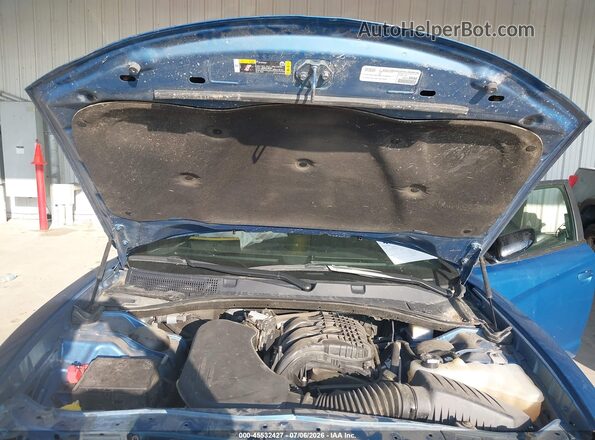 2C3CDXBG7PH656761 2023 DODGE CHARGER Blue Հետևի տեսք
