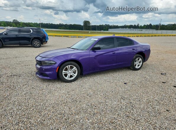 2C3CDXBG7PH686875 2023 DODGE CHARGER Фиолетовый 