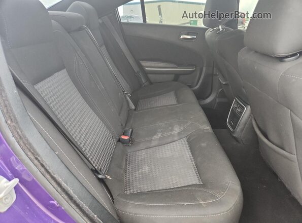2C3CDXBG7PH686875 2023 DODGE CHARGER Фиолетовый Вид задних сидений
