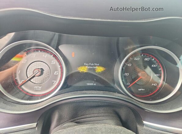 2C3CDXBG8GH144247 2016 DODGE CHARGER Серебряный Вид щитка приборов