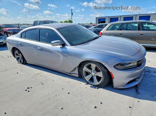 2C3CDXBG8GH144247 2016 DODGE CHARGER Серебряный Передняя правая четверть