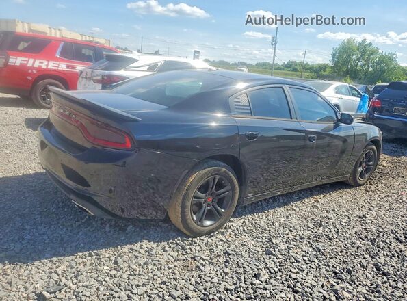 2C3CDXBG8GH355867 2016 DODGE CHARGER Черный Задняя правая четверть