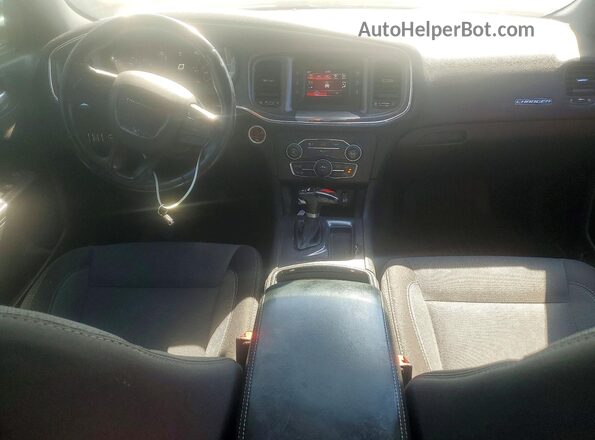 2C3CDXBG8GH355867 2016 DODGE CHARGER Черный Вид панели приборов