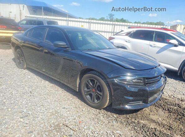 2C3CDXBG8GH355867 2016 DODGE CHARGER Черный Передняя правая четверть