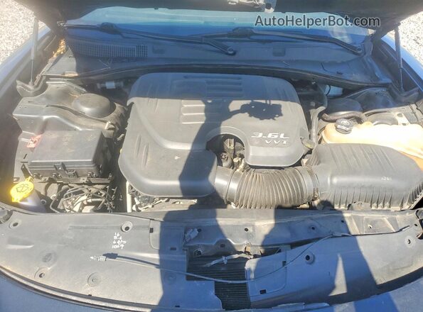2C3CDXBG8GH355867 2016 DODGE CHARGER Черный Вид задней части салона
