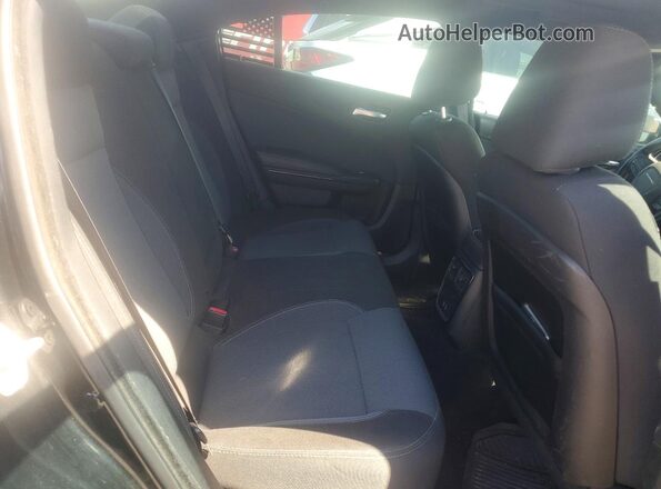 2C3CDXBG8GH355867 2016 DODGE CHARGER Черный Вид задних сидений