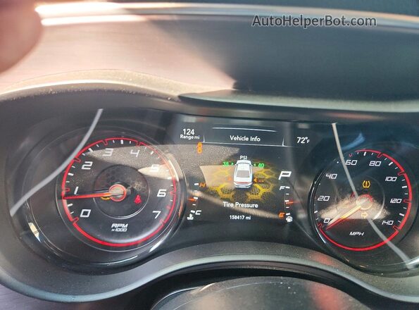 2C3CDXBG8HH537392 2017 DODGE CHARGER Серебряный Вид щитка приборов