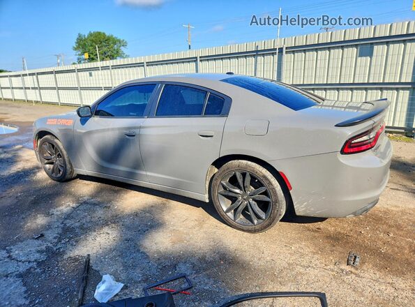 2C3CDXBG8HH537392 2017 DODGE CHARGER Серебряный Задняя левая четверть