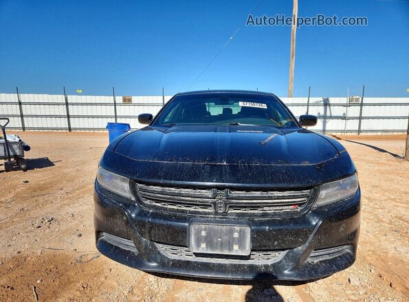 2C3CDXBG8JH163940 2018 DODGE CHARGER Black Widok z przodu