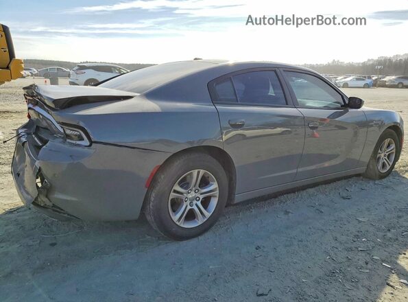 2C3CDXBG8JH323363 2018 DODGE CHARGER Серый Задняя правая четверть