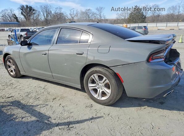 2C3CDXBG8JH323363 2018 DODGE CHARGER Серый Задняя левая четверть