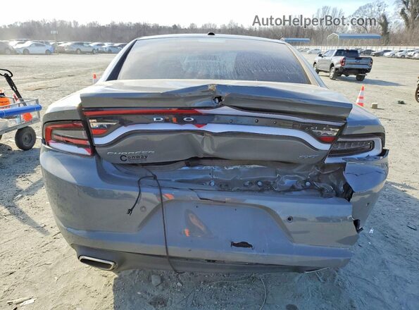 2C3CDXBG8JH323363 2018 DODGE CHARGER Серый Вид сзади