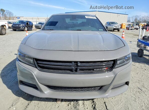 2C3CDXBG8JH323363 2018 DODGE CHARGER Серый Вид спереди