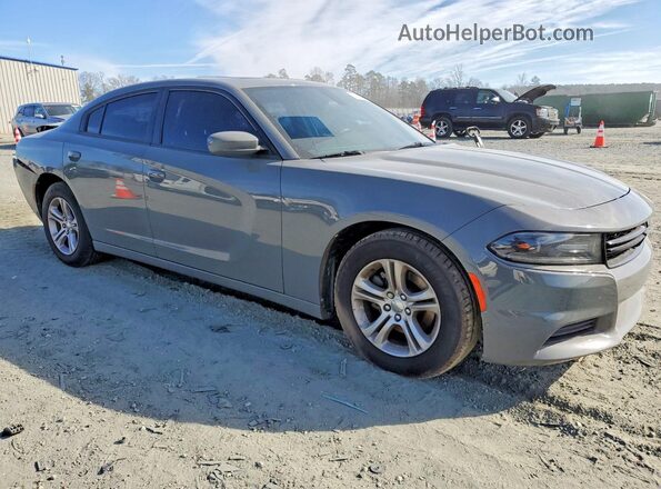 2C3CDXBG8JH323363 2018 DODGE CHARGER Серый Передняя правая четверть