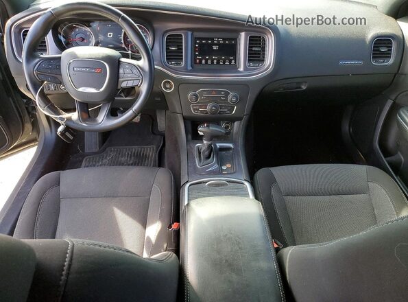 2C3CDXBG8JH323363 2018 DODGE CHARGER Серый Вид панели приборов