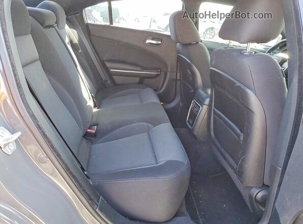 2C3CDXBG8JH323363 2018 DODGE CHARGER Серый Вид задних сидений
