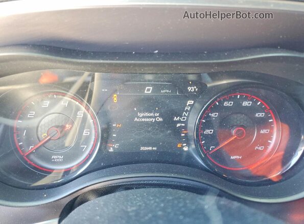 2C3CDXBG8KH507137 2019 DODGE CHARGER Maroon ხელსაწყოთა პანელის ხედი
