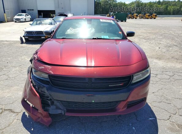 2C3CDXBG8KH507137 2019 DODGE CHARGER Maroon წინა ხედი