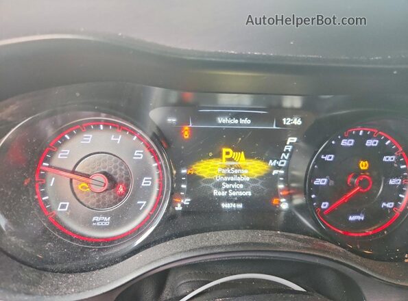 2C3CDXBG8KH580105 2019 DODGE CHARGER Gray Սարքավորումների վահանակի տեսք