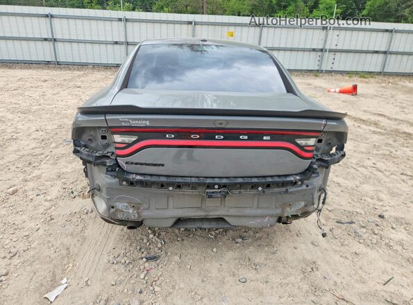 2C3CDXBG8KH580105 2019 DODGE CHARGER Gray Հետևի տեսք