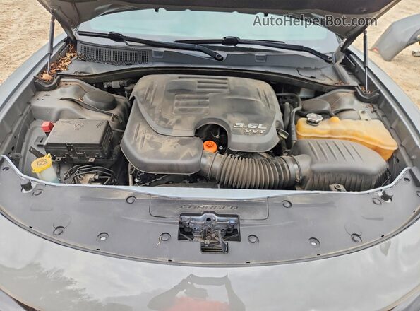 2C3CDXBG8KH580105 2019 DODGE CHARGER Gray Սալոնի հետևի տեսք
