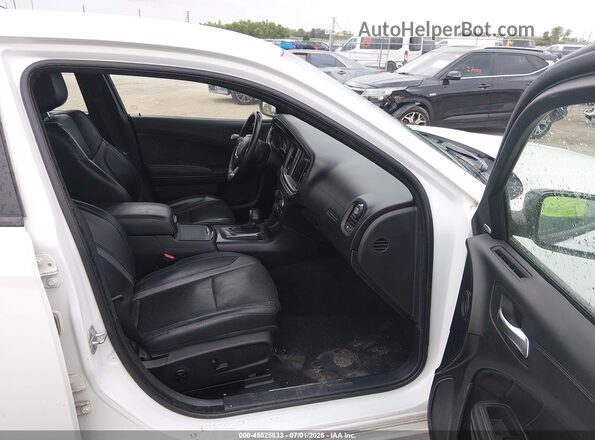2C3CDXBG8KH599558 2019 DODGE CHARGER White Вид салону спереду