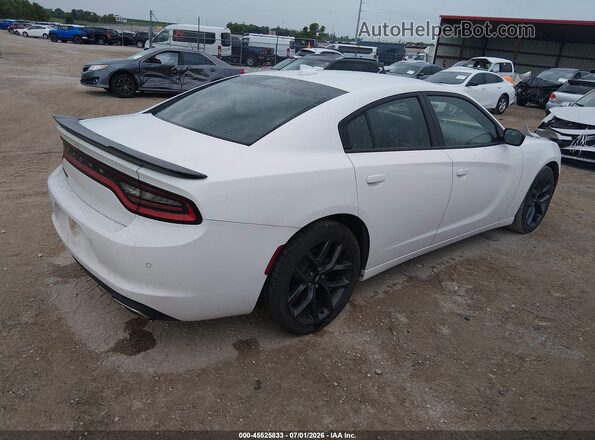 2C3CDXBG8KH599558 2019 DODGE CHARGER White Задня права чверть