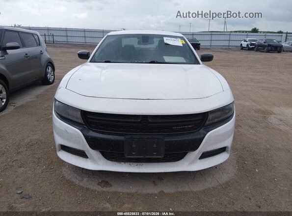 2C3CDXBG8KH599558 2019 DODGE CHARGER White Вид щитка приладів