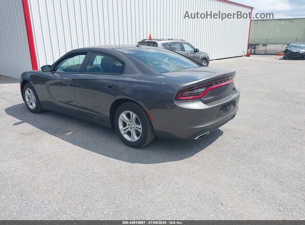 2C3CDXBG8KH659824 2019 DODGE CHARGER Серый Задняя левая четверть
