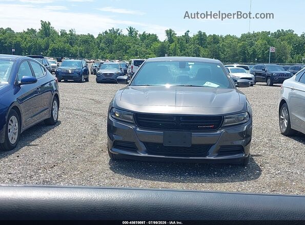 2C3CDXBG8KH659824 2019 DODGE CHARGER Серый Вид спереди