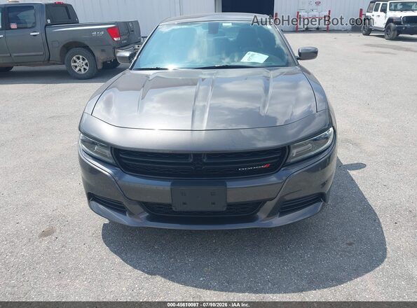 2C3CDXBG8KH659824 2019 DODGE CHARGER Серый Вид задней части салона