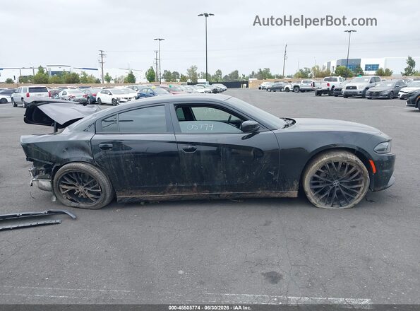 2C3CDXBG8KH692645 2019 DODGE CHARGER Black Vista interior trasera