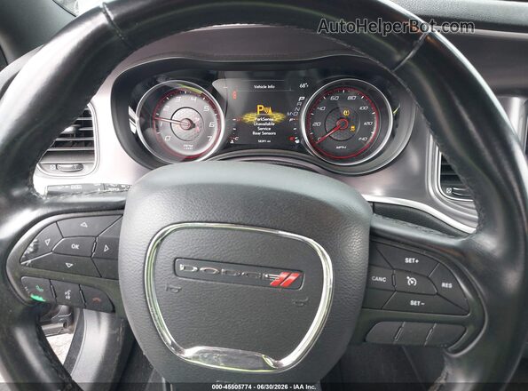 2C3CDXBG8KH692645 2019 DODGE CHARGER Black Vista de los asientos traseros