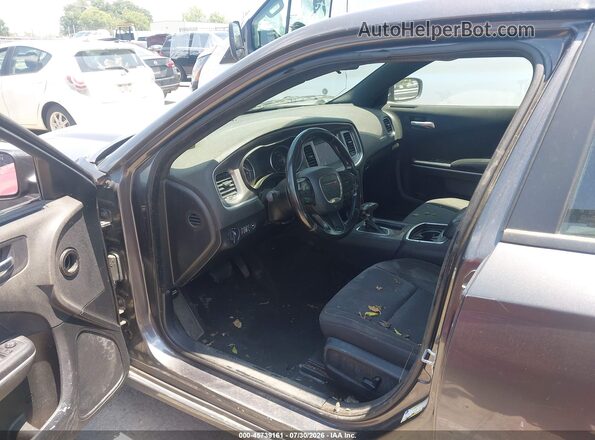 2C3CDXBG8KH711341 2019 DODGE CHARGER Серый Вид салона спереди
