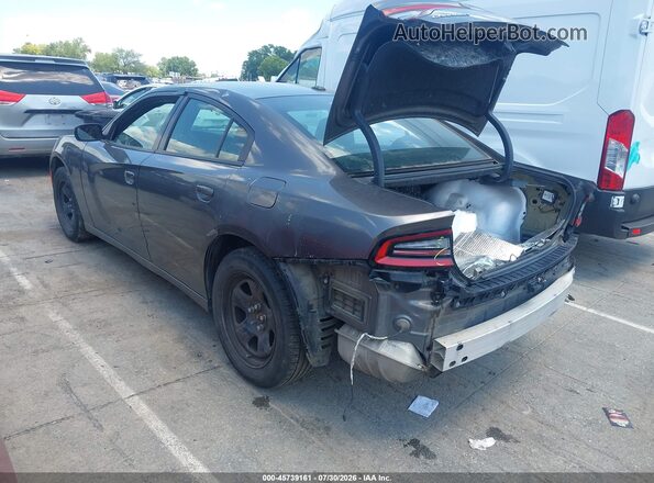 2C3CDXBG8KH711341 2019 DODGE CHARGER Серый Задняя левая четверть
