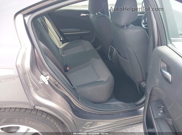 2C3CDXBG8LH100503 2020 DODGE CHARGER Black Widok naklejki z numerem VIN