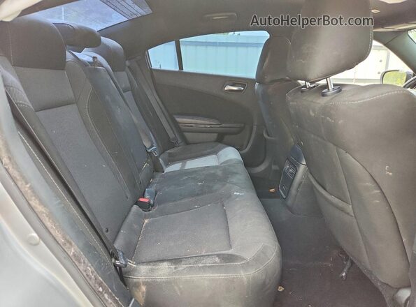 2C3CDXBG8LH104700 2020 DODGE CHARGER Silver Հետևի նստատեղերի տեսք