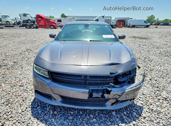 2C3CDXBG8LH129449 2020 DODGE CHARGER Gray Դիմացի տեսք