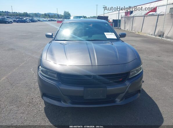 2C3CDXBG8LH179980 2020 DODGE CHARGER Gray Вид щитка приладів