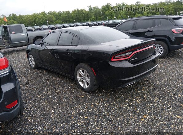 2C3CDXBG8LH190087 2020 DODGE CHARGER Black Задня ліва чверть
