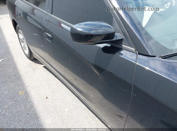 2C3CDXBG8LH190087 2020 DODGE CHARGER Black Вид спереду