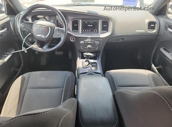 2C3CDXBG8LH200374 2020 DODGE CHARGER Blue Widok deski rozdzielczej