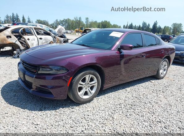 2C3CDXBG8LH205526 2020 DODGE CHARGER Purple Przód lewy