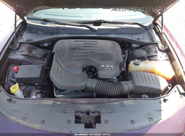 2C3CDXBG8LH205526 2020 DODGE CHARGER Purple Widok z tyłu
