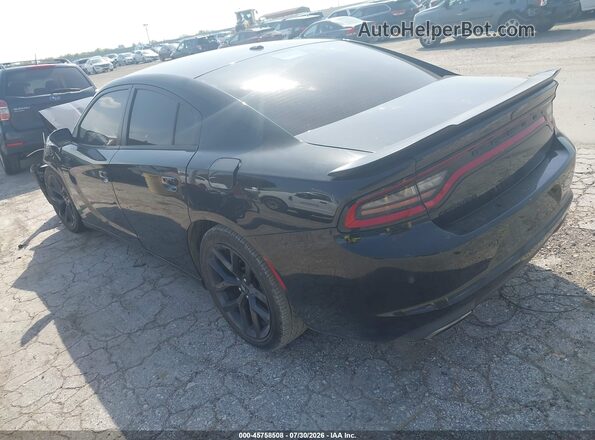 2C3CDXBG8LH208085 2020 DODGE CHARGER Black Trasero izquierdo