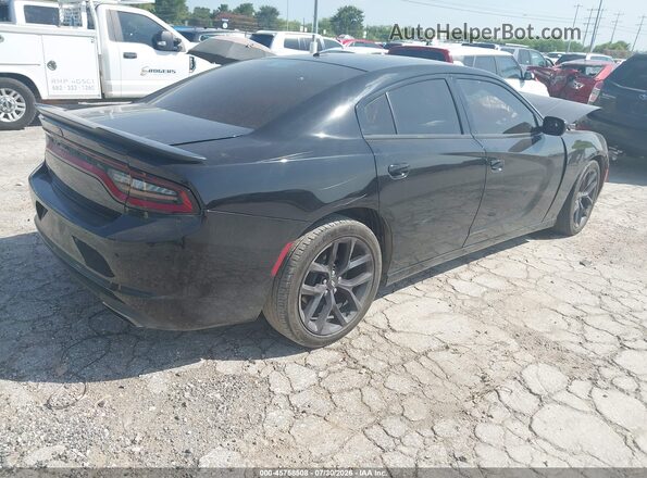2C3CDXBG8LH208085 2020 DODGE CHARGER Black Trasero derecho