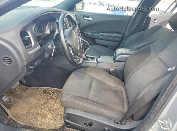2C3CDXBG8LH234251 2020 DODGE CHARGER Silver Widok wnętrza z przodu